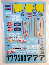 Decalpool Decal Sheet 1/12 Honda NSR500 Rothmans 1/7 F. Spencer R.Roche DP087