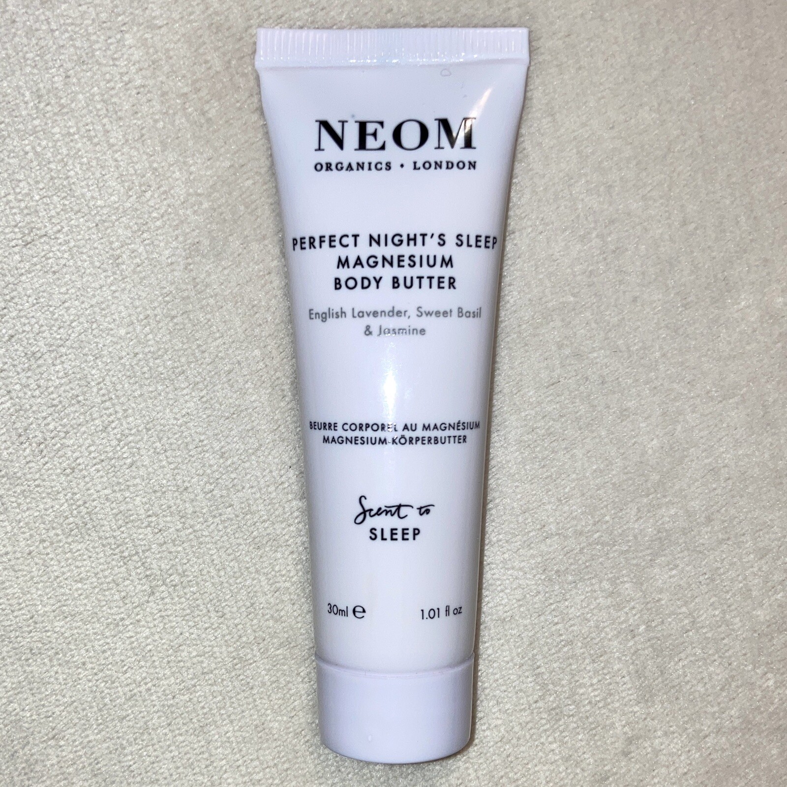 NEOM Organics London Perfect Nights Sleep Magnesium Body Butter MINI 1.01oz 30ml
