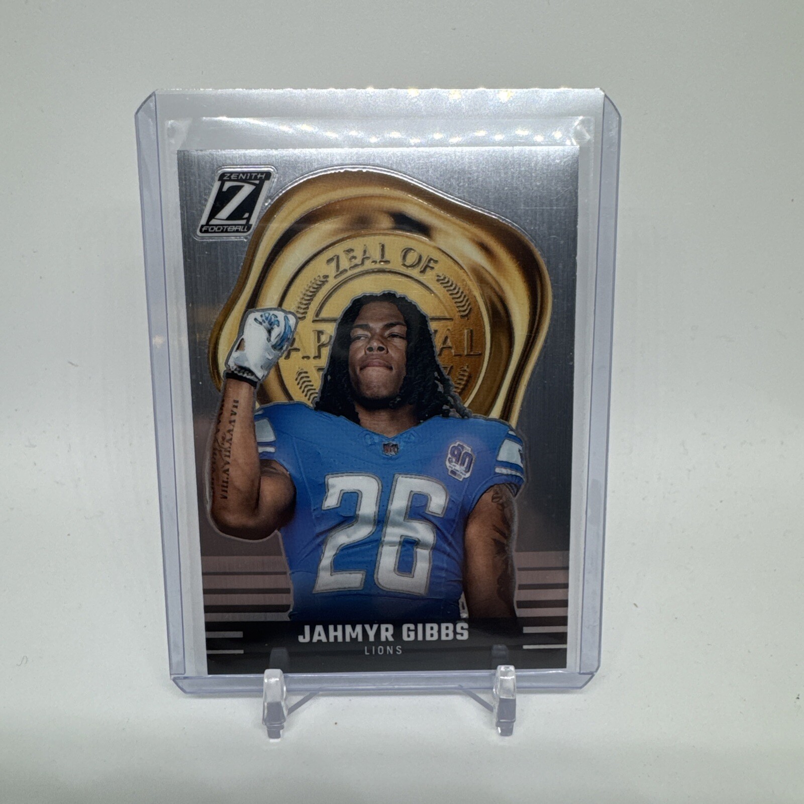 2023 Panini Zenith - Zeal of Approval #28 Jahmyr Gibbs