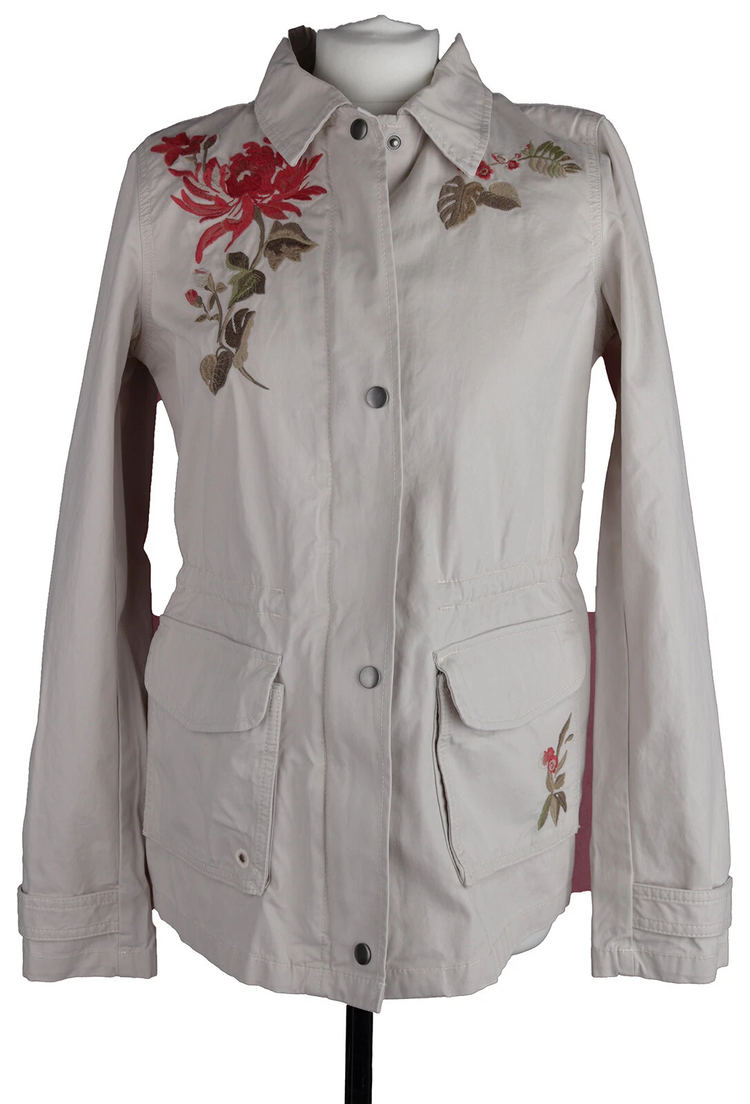 NEXT Womens Beige Coat Size 8 / 10