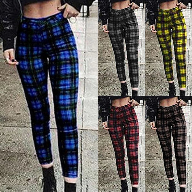 Checkered Pants, Women's Fashion, Bottoms, Jeans & Leggings on Carousell