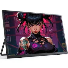 UPERFECT 17.3" 2K QHD 144Hz Portable Monitor HDR Type C 100% sRGB Second Screen