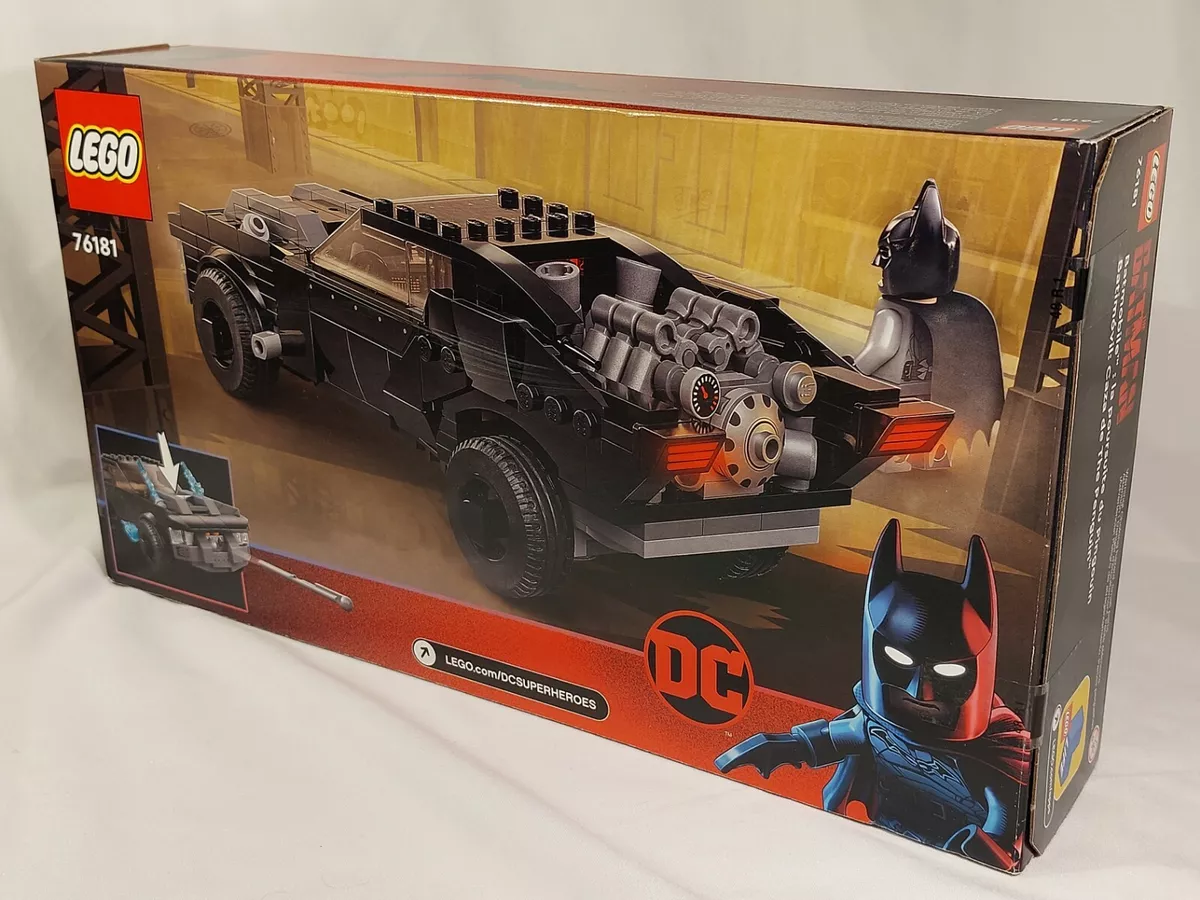 The Batman Batmobile: The Penguin Chase Lego Set 76181 DC 2022 Toy Car  Model