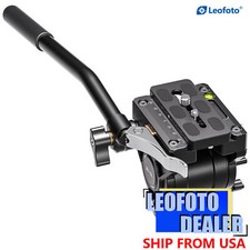 Leofoto BV-10L Lever-Release Clamp Fluid Video Head with Arca Plate