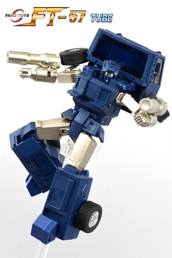 FansToys FT-57 FT57 TUBE G1 Pipes Robot Toy Gift Action Figure About 18cm - Image 2 of 4