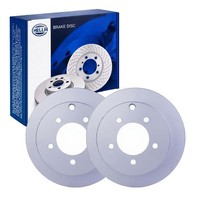2X Hella Bremsscheiben 262Mm Hinten Passend FüR Mitsubishi Lancer 55274PR