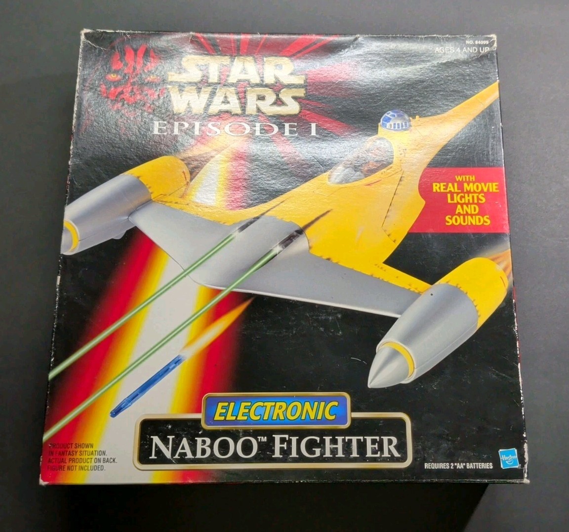 SF・ファンタジー・ホラー Star Wars Electronic Naboo Fighter Hasbro Star Wars Episode 1 Electronic Naboo Fighter for sale