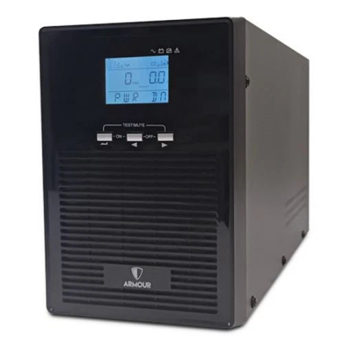 Armour 650VA -3000VA UPS 390W-2400W LED Indicators, 2x UK Plug, 2x RJ45, USB - Image 3 of 4