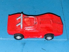 Tyco Slot Car Red A/P Corvette NM Rare