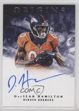 2018 Panini Origins Rookie Auto DaeSean Hamilton #RA-DH Auto 4nl