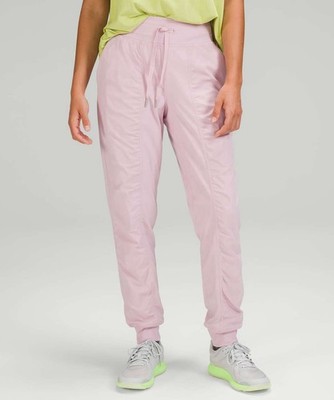 Lululemon Dance Studio Lined Mid-Rise Jogger Pink Peony 6