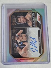 2023 Panini Select UFC #OA-JML Jim Miller Octagon Action Signatures Auto Silver