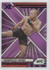 2022 Panini Chronicles UFC Xr Purple 4/49 Georges St-Pierre #287 1e15