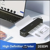 HPRT MT610 Portable Wireless Printer, Thermal Printer, Compatible with Multiple