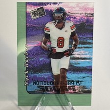 2024 Leaf Press Pass Shimmer Green Nyck Harbor RC 1/1 Pre-production Proof