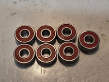 7 Quantity of Bones SDC Skateboard Bearings 22 mm OD x 8 mm Bore 7 Qty