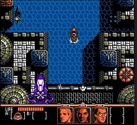 &copy;1991 KONAMI Nintendo Entertainment System NES Game MISSION IMPOSSIBLE Pal-B