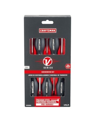 NEW! CRAFTSMAN V-SERIES Torx Screwdriver, 5 Piece (CMHT65630V) Free Shipping