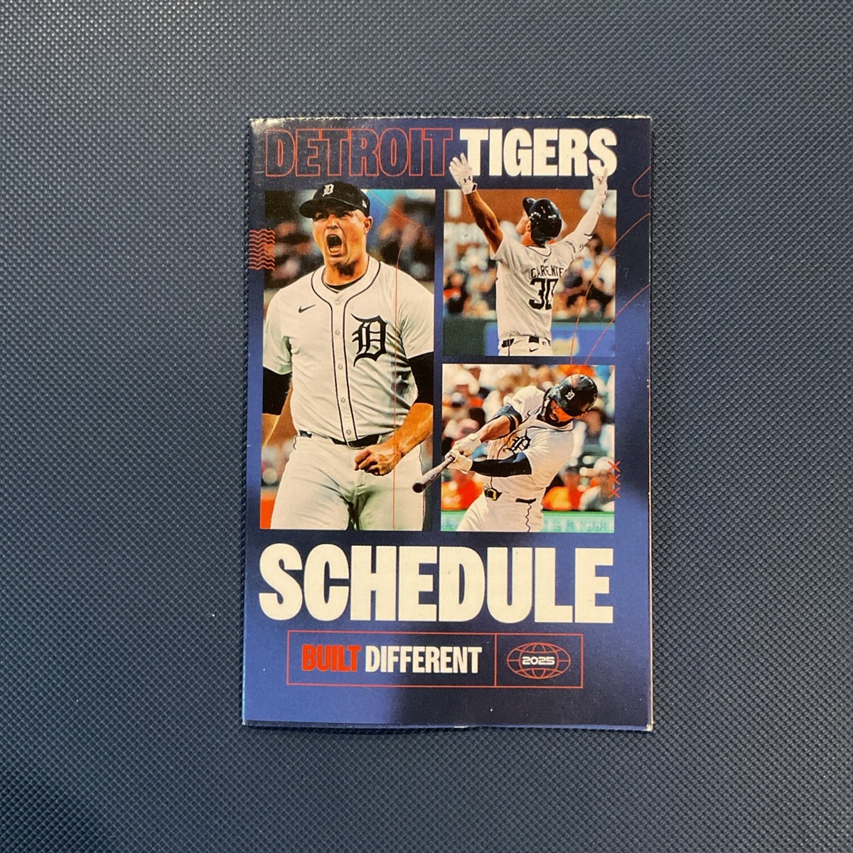 MLB 2025 DETROIT TIGERS POCKET SCHEDULE LITTLE CAESARS | eBay