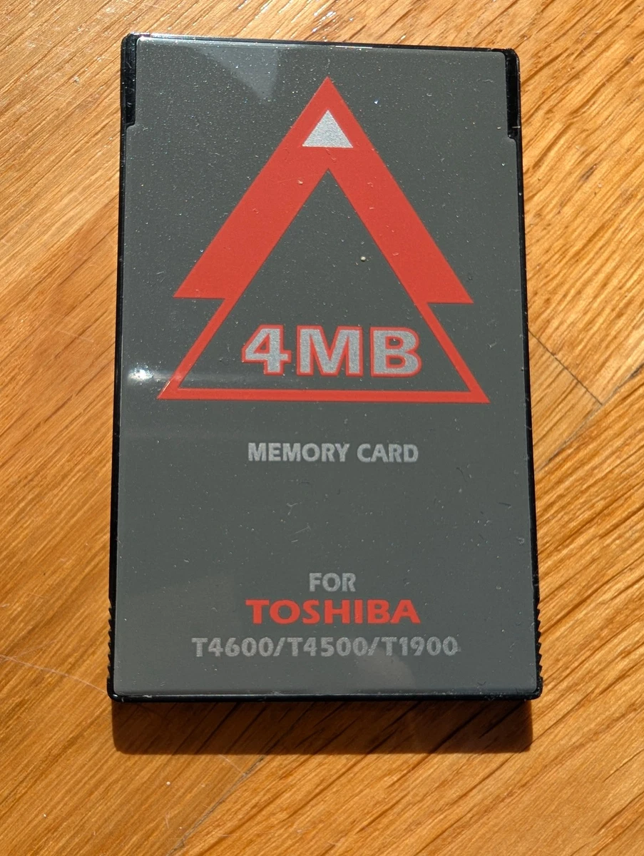 Carte Mémoire Flash AMD 1MB PCMCIA - Vintage - Pour Ordinateurs Portables Anciens