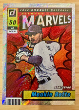 MOOKIE BETTS 2022 DONRUSS DIAMOND MARVELS RAPTURE DODGERS