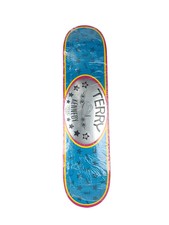 Baker Terry Kennedy Fly Society Airplane Deck Pink Blue Purple Size 7.75" Vintag