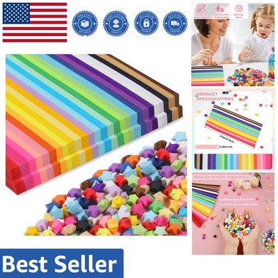 Vibrant 2060 Count Origami Star Paper Strips - Double-Sided for Stunning Crafts