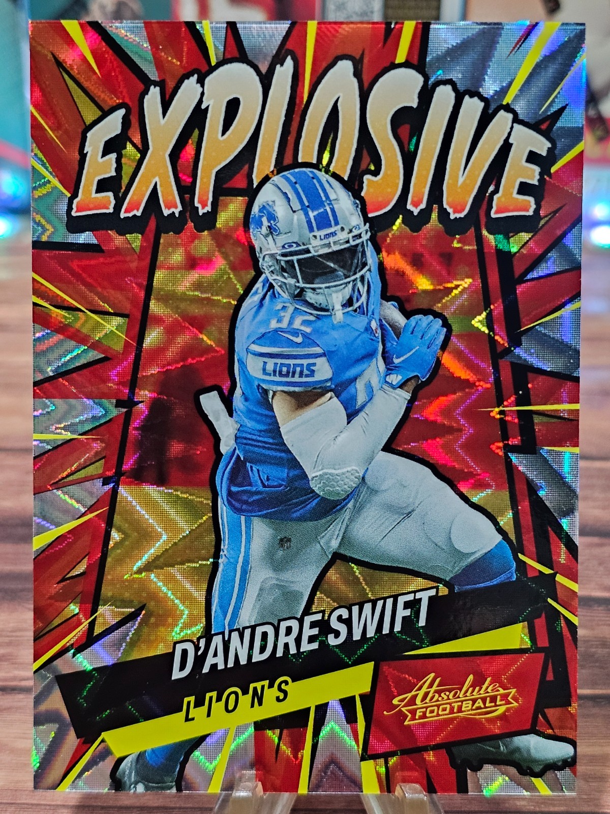 2022 Absolute Football D'ANDRE SWIFT Explosive #E24 LIONS