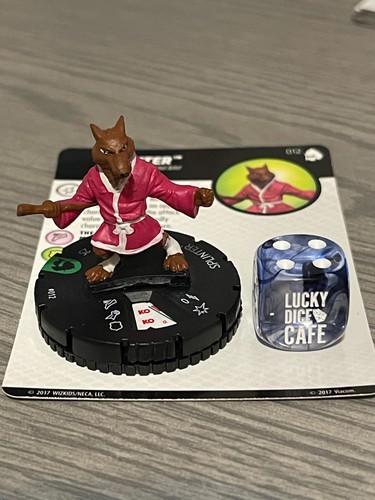 WizKids Heroclix TMNT Shredder's Return 012 Splinter Uncommon