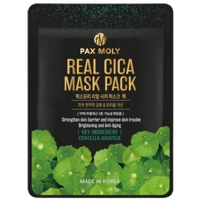 PAX MOLY Tuchmaske mit Centella Asiatica-Extrakt, 25 ml