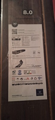 Laminat Kaindl Masterfloor 8.0 Nussbraun   20 Pakete, neu & OVP