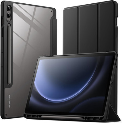 Jetech Hülle für Samsung Galaxy Tab S9 FE+ / S9 FE plus 12,4 Zoll mit S Pe