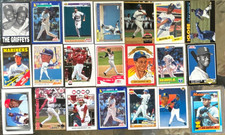 Ken Griffey Jr Seattle Mariners & Cincinnati Reds Card Lot 21 total cards rookie
