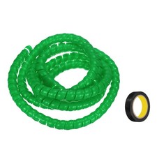 Spiral Cable Wrap 9.8ft/3.0M 20mm Cable Sleeve PP Cord Organizer Green
