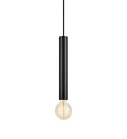 Moderne Schwarz IP20 HäNgelampe 1X40W/E27