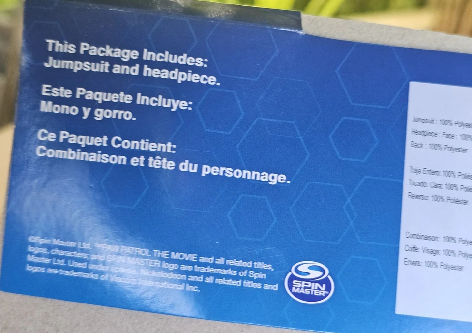 Disfraz Nickelodeon Paw Patrol Liberty.Talla mediana 3T-4T por disfraz Nuevo Foto 3 de 3