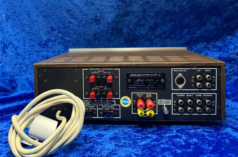 Amplificateur Marantz 1060 - Garanti 1AN - Immagine 2 di 4