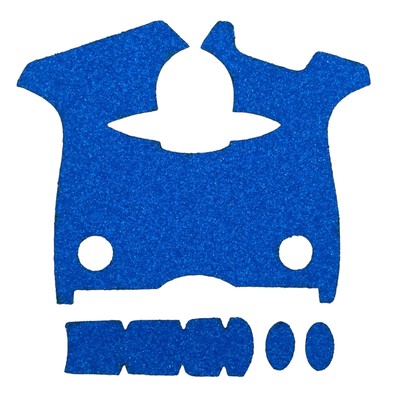 AccuGripp Smith & Wesson SD9 SD40 VE BLUE Sandpaper Gun Grip Tape