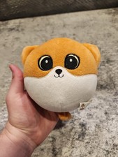 Cute Fox Ball Shaped Plush Stuffed Animal