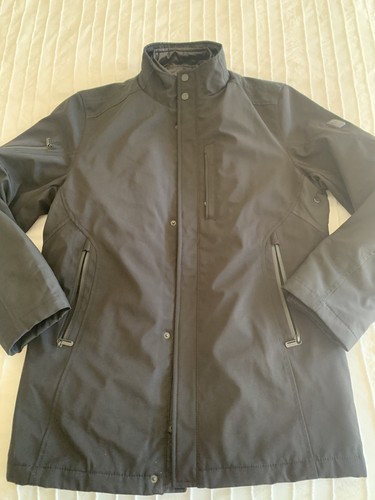 Tumi T Tech Jacket Mens S Weatherproof Detachable Quilt Liner Full Zip Black