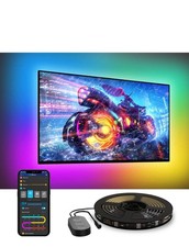 Govee TV LED Backlight, RGBIC Smart LED Strip Lights for 55-65 Inch TVs, Bluetoo