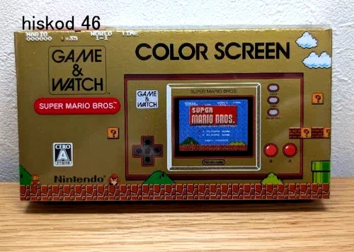 Nintendo Game & Watch Super Mario Bros Console 35th Anniversary Limited Japan