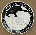2026 Somalia Silver Elephant 1 oz — photo from another recent sale