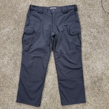 5.11 Tactical Stryke Pants Mens 38x27 Gray Flex-Tac Grid Ripstop Cargo 74369-018