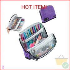 MYBAGZING Crochet Hook Case - Stand Up Organizer - Unique Design - Knitting Cr