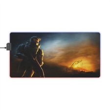 Halo 3 RGB LED Gaming Mouse Pad