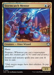 Stormcatch Mentor 331/505 Commander: Secrets of Strixhaven Uncommon