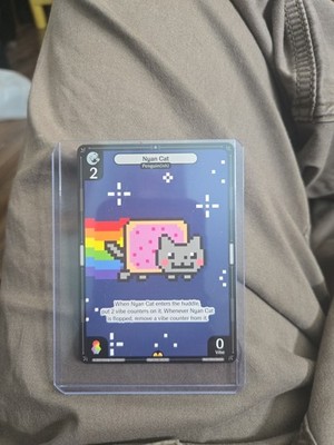 NON FOIL **NYAN CAT SECRET RARE 151/150** Vibes TCG Legend of the Lils Evrything