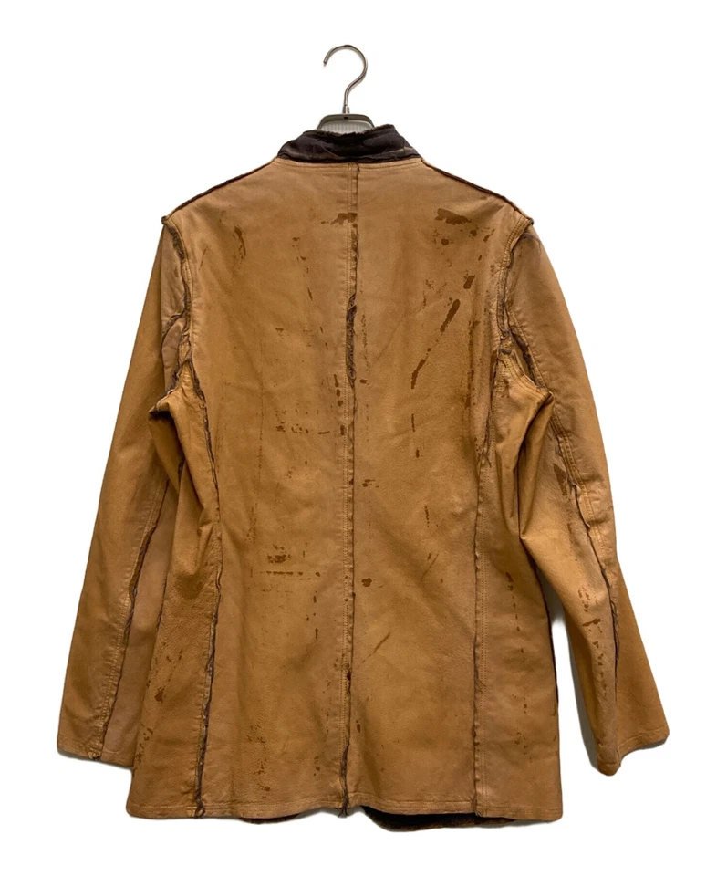 CAMISA COMME des GARCONS Elige Mono de Cuero Talla: L Marrón Hombres W12160 Foto 2 de 4