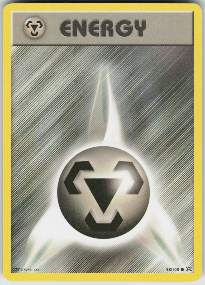 Pokemon Metal Energy 98/108 XY - Evolutions Common NM | eBay